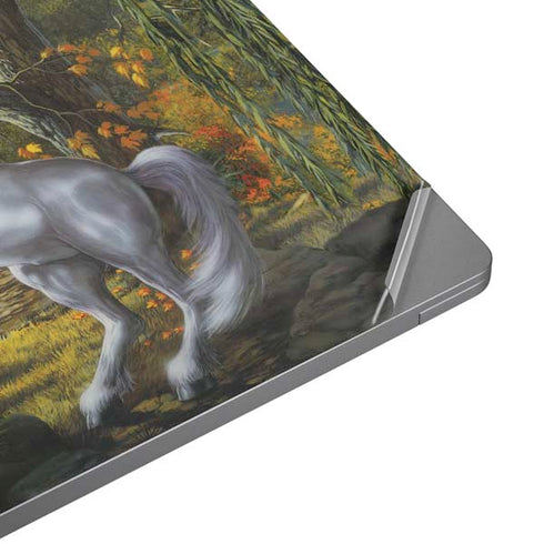 Unicorn of the Willow by Ed Beard Jr Laptop Skins